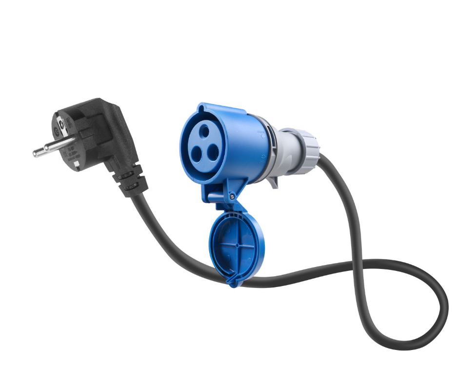 ST-E295 New Energy Vehicle Schuko Plug to CEE Plug Adapter Cable for 16A Home Devices